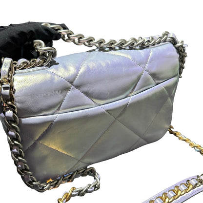 Used CHANEL 19 Small Shoulder Bag Symphony PHW