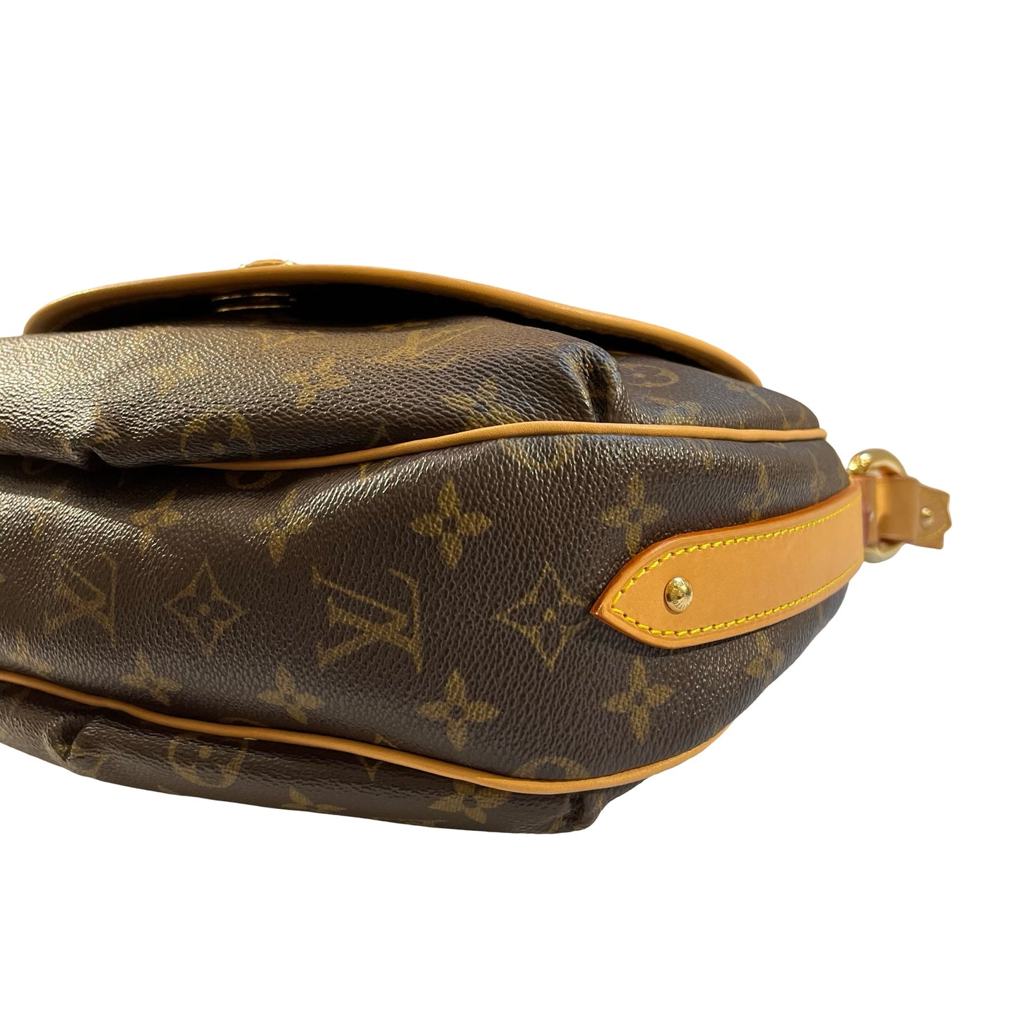 Used LOUIS VUITTON Monogram Tulum GM Shoulder Bag Brown GHW