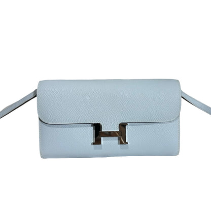 Used HERMÈS Constance to go Cross Body Bag Blue PHW
