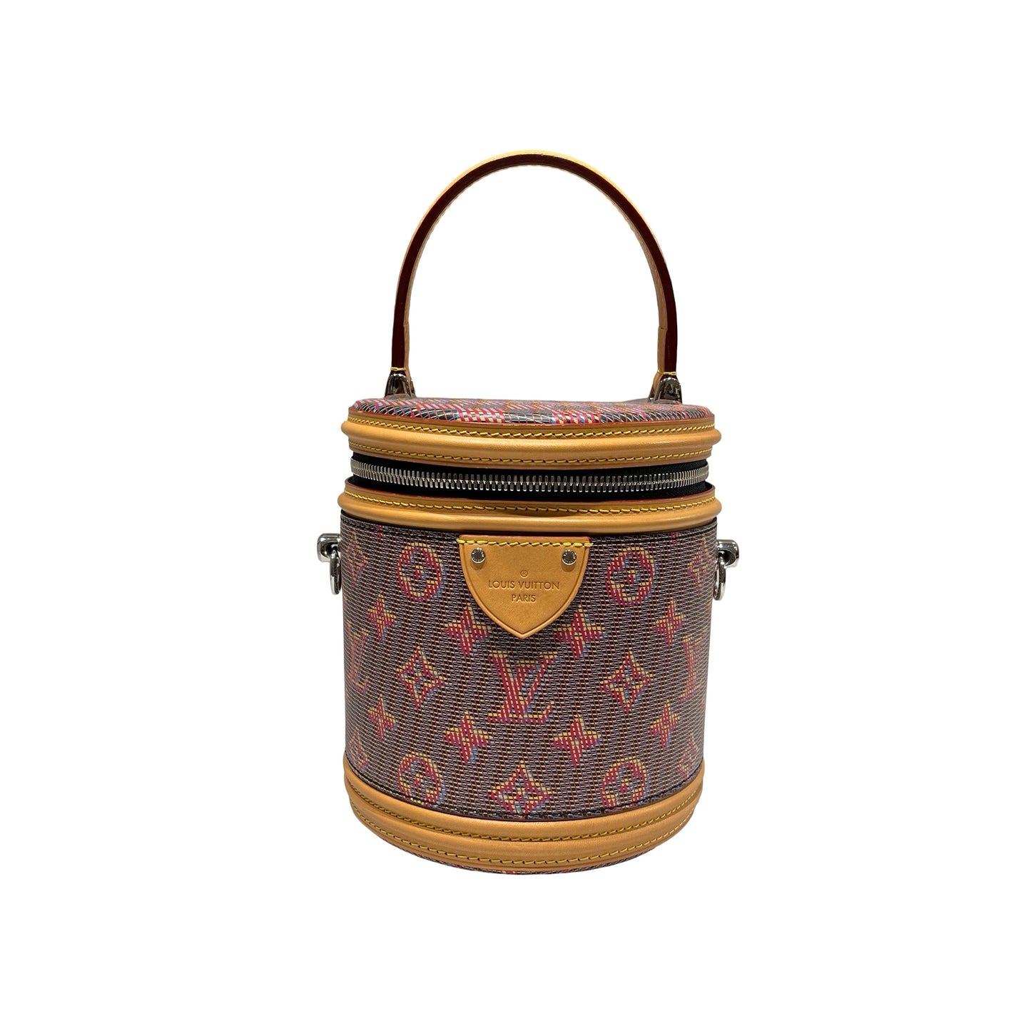 Used LOUIS VUITTON LIMITED EDITION BUCKET Cross Body Bag Brown GHW