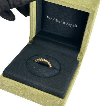 Used VAN CLEEF & ARPELS Perlee Pearls of Gold Medium Model Ring Ring Rose Gold