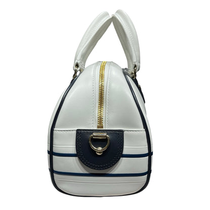 Used DIOR Vibe Small Bowling Bag Black White