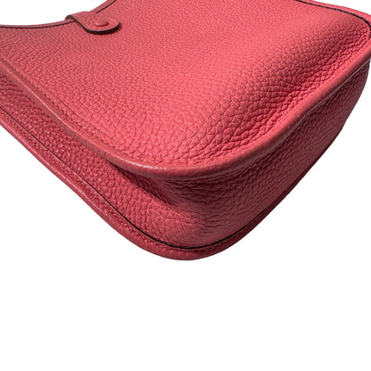 Used HERMÈS Mini Evelyne Shoulder Bag PHW Pink