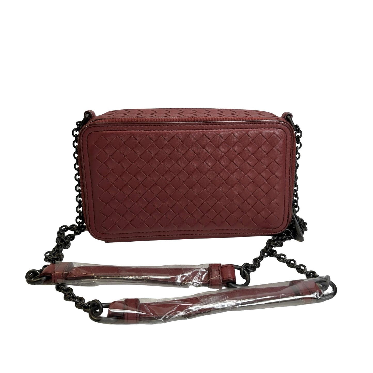Used BOTTEGA VENETA Intrecciato Intrecciato Camera Bag Camera Bag Burgundy