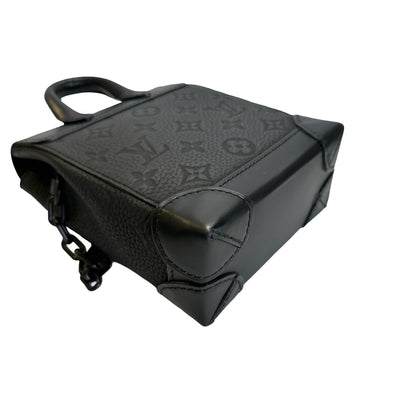 Used LOUIS VUITTON Monogram Leather Shoulder bag Backpack Black