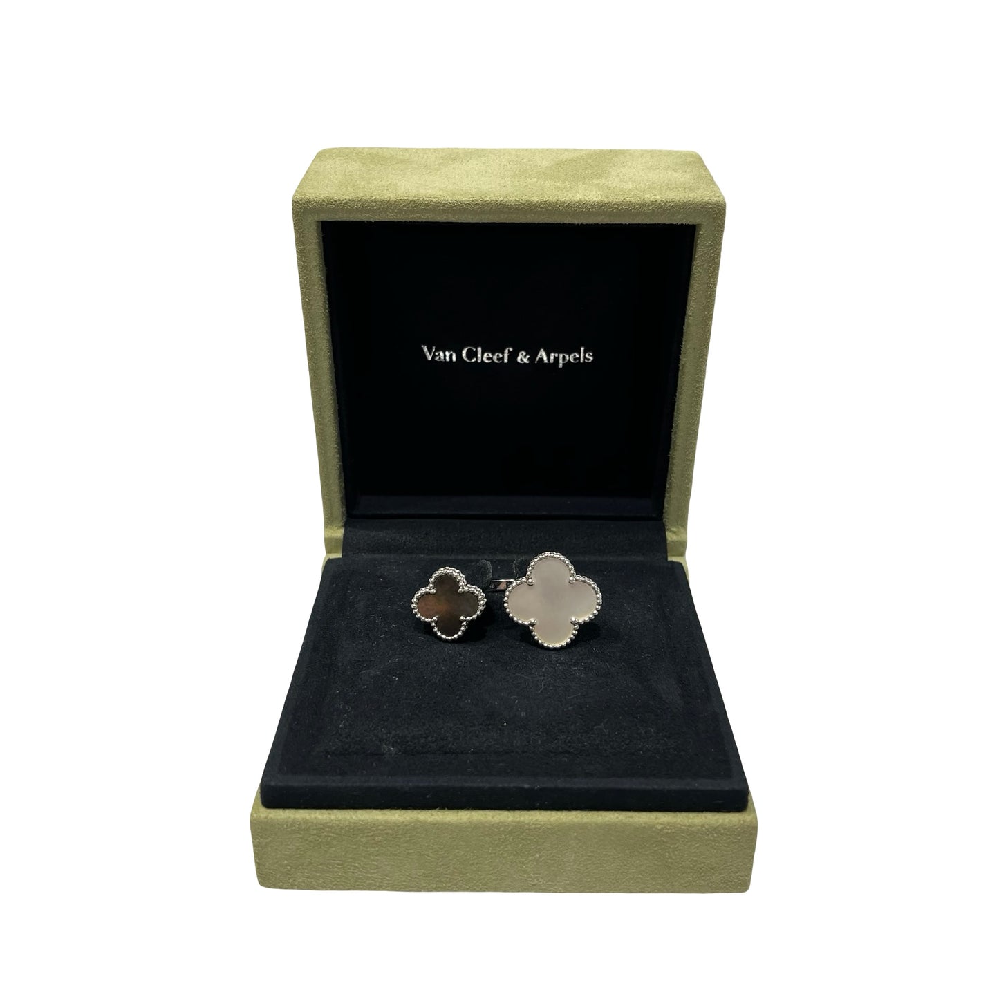 Used VAN CLEEF & ARPELS Ring Jewelry White Black