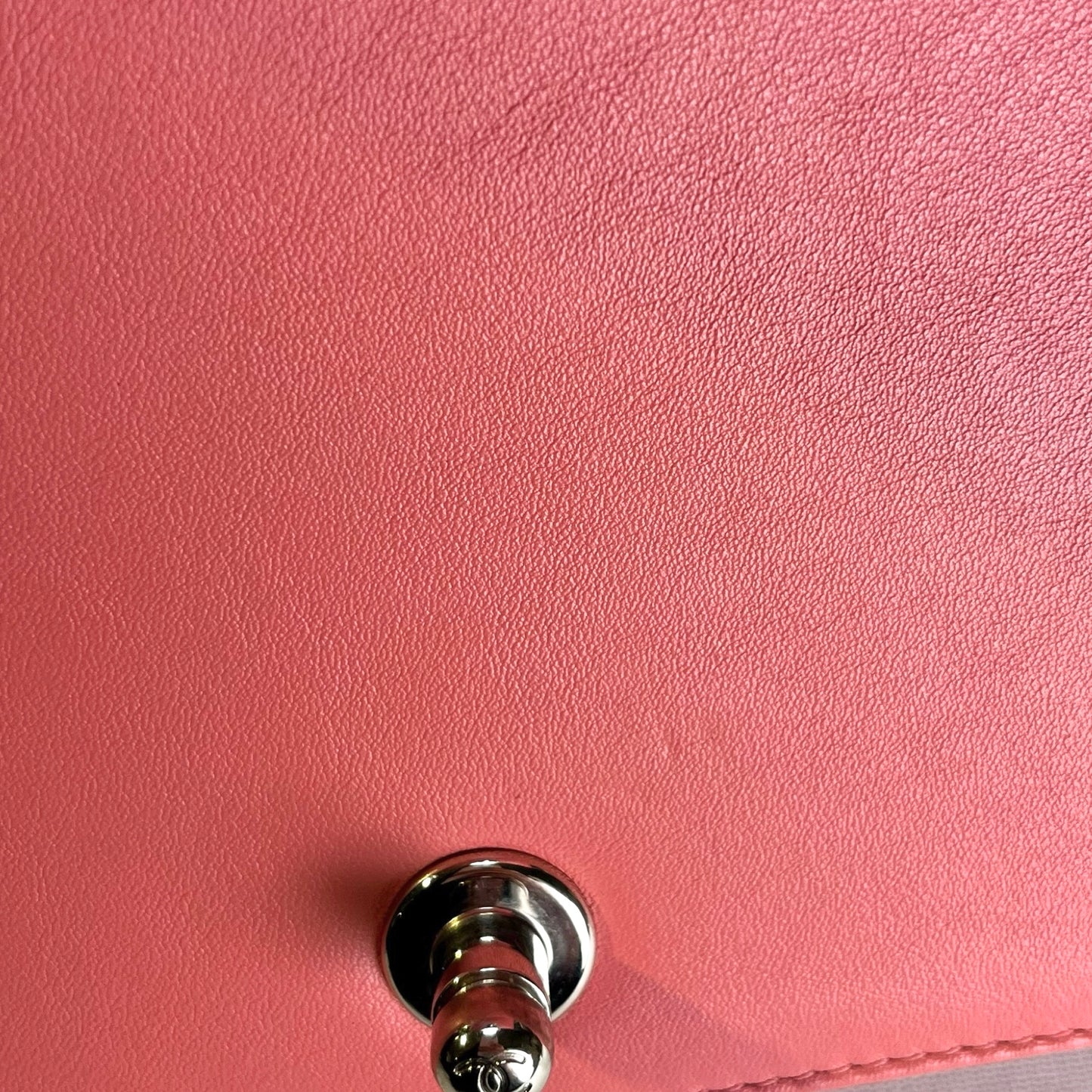 CHANEL Lambskin Boy Shoulder Bag Pink PHW