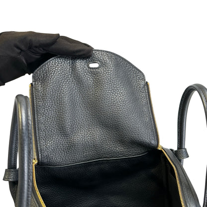 Used HERMES Tc Lindy 26 Shoulder Bag Black Ghw