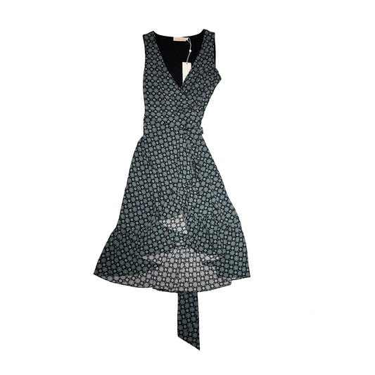 Used TORY BURCH Floral Geometric Dress Clothes Black Green Blue White Red
