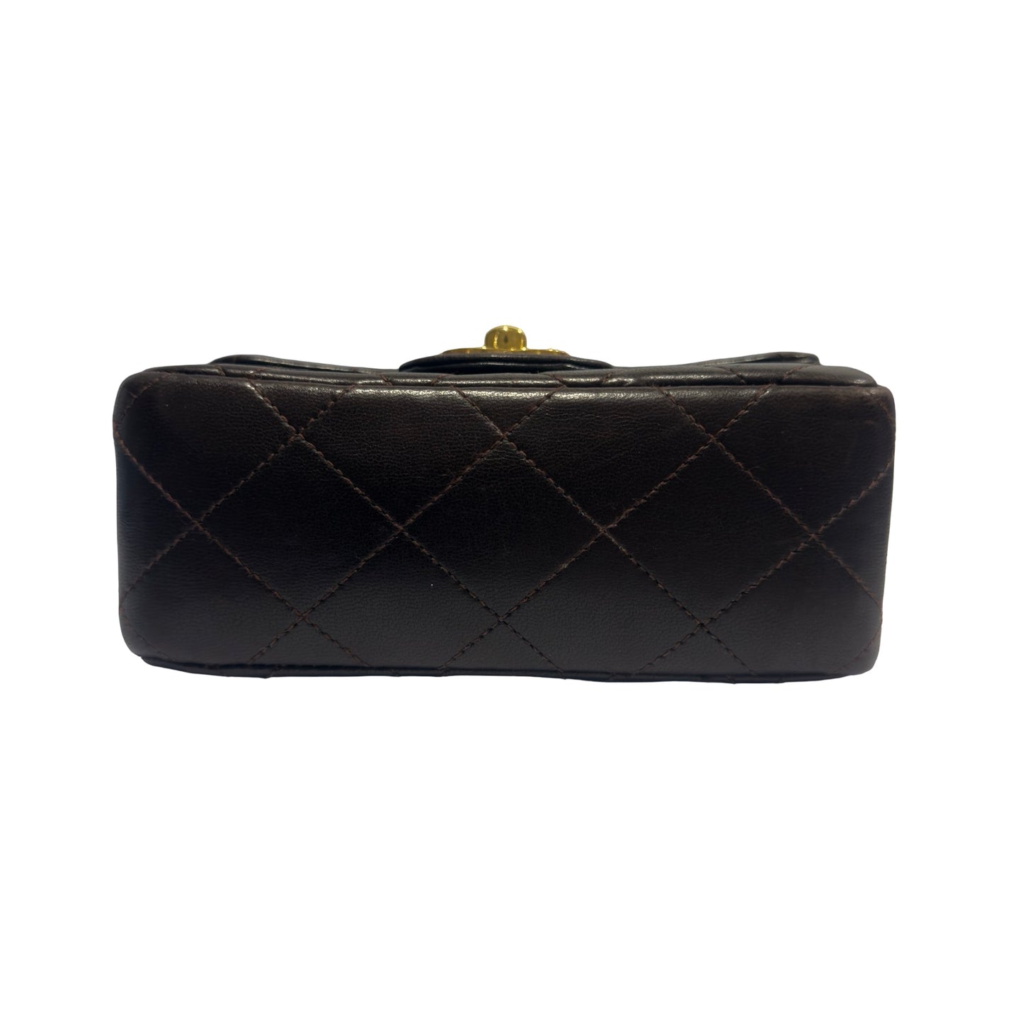 Used CHANEL Matelasse Vintage Kelly Handbag Black