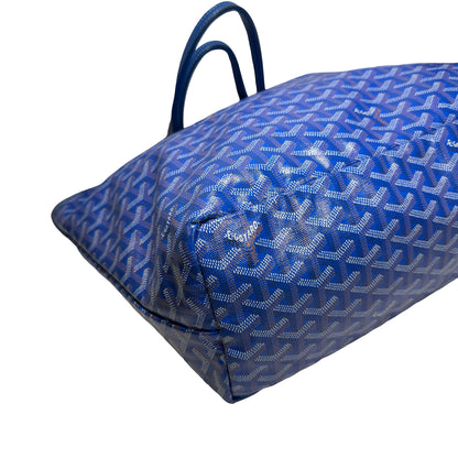 Used GOYARD Canvas Tote PM Tote Bag Blue
