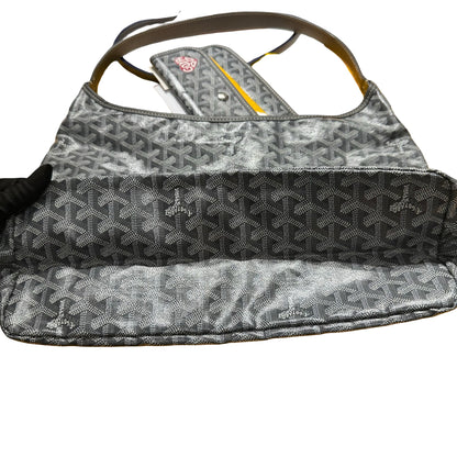 Used GOYARD Goyardine Canvas Hobo Hobo Bag Grey