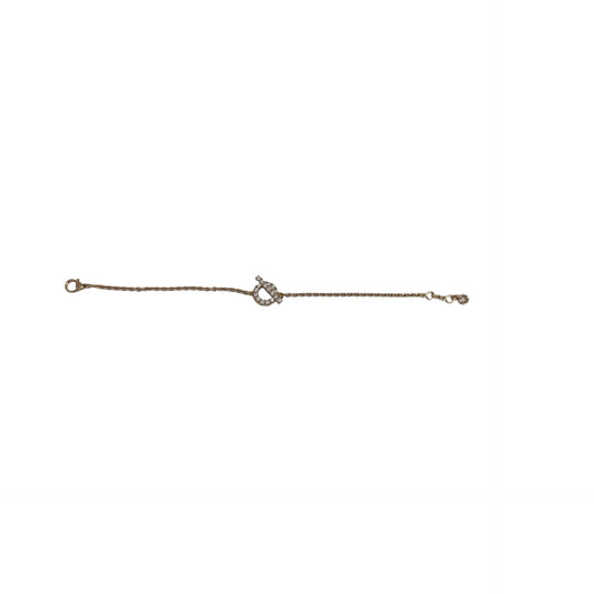 Used Hermès Finesse Bracelet With Diamonds Gold