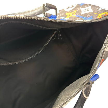 New Louis Vuitton KEEPALL Holdall Multicolour Black
