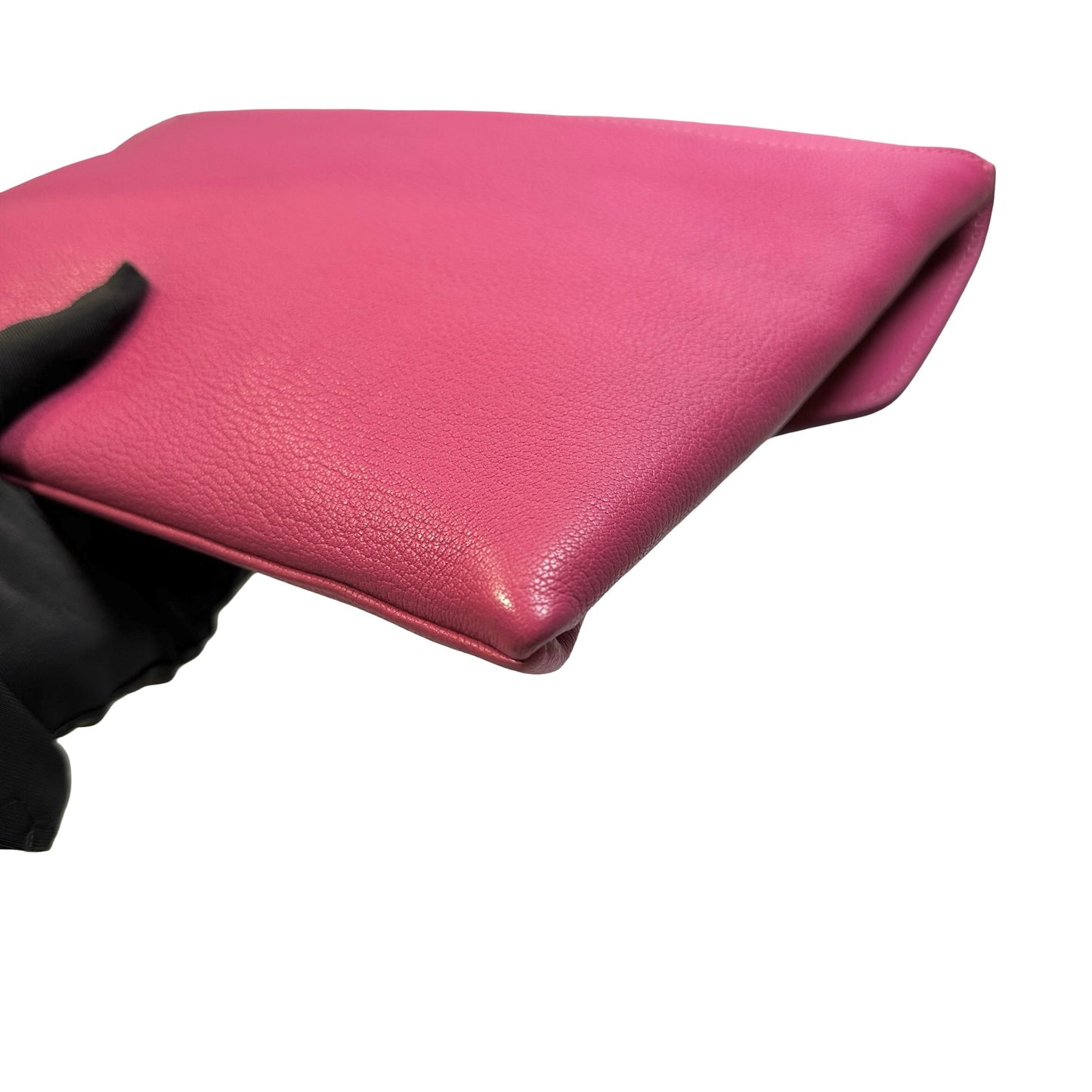 Used GIVENCHY Leather Antigona Envelope Pouch Pink