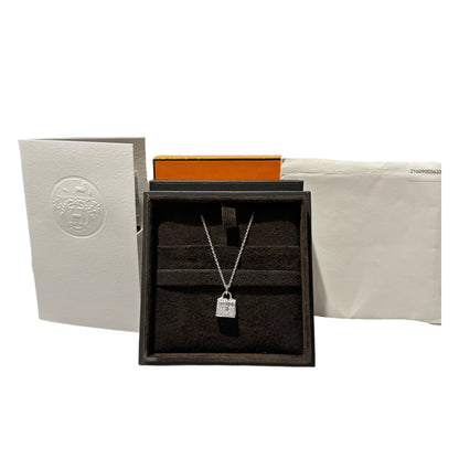 Used HERMÈS KELLY PENDANT NECKLACE Necklace PHW