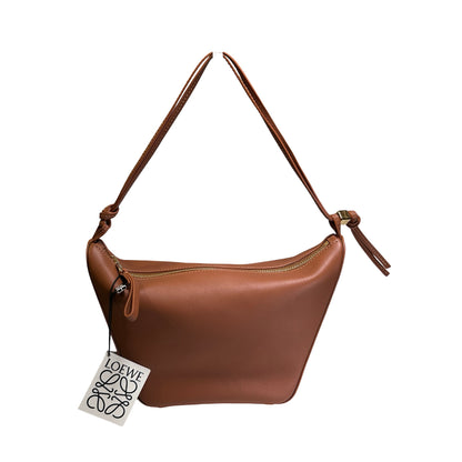 Used LOEWE Basket Bag Shoulder Bag Brown PHW