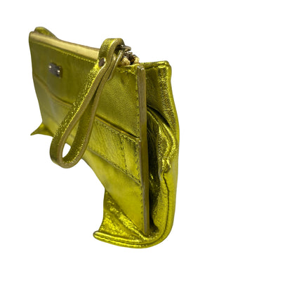 Used Kate Spade Wallet Yellow GHW