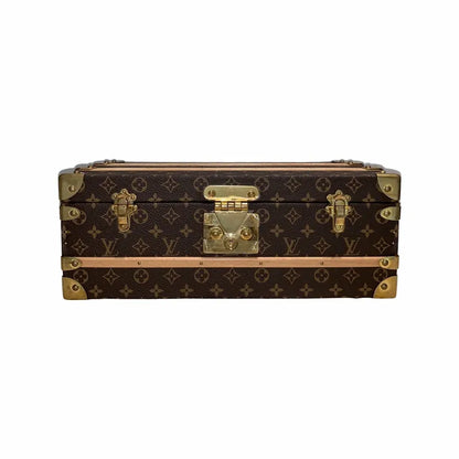 Monogram Coated Canvas MALLE FLEURS MNG Trunk & Box [100184]