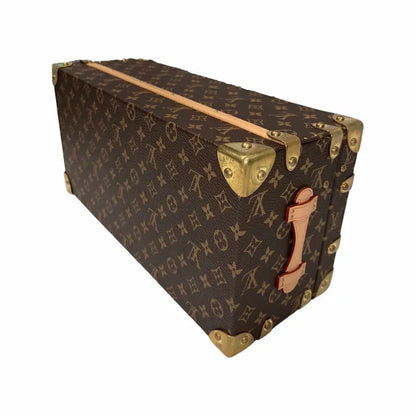 Monogram Coated Canvas MALLE FLEURS MNG Trunk & Box [100184]