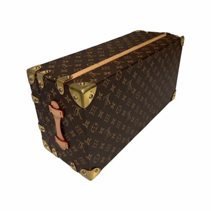 Monogram Coated Canvas MALLE FLEURS MNG Trunk & Box [100184]