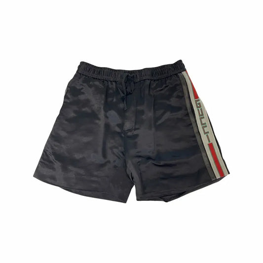 Acetate,Cotton Acetate Shorts with GUCCI Stripe Shorts & Pants [100089]