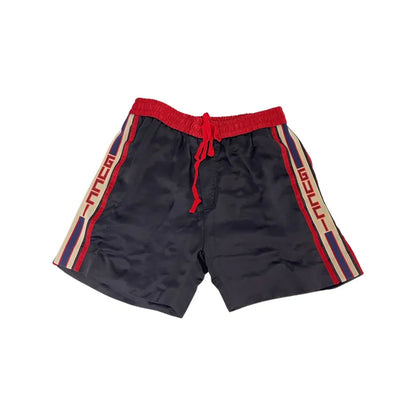 Cotton,Polyamide,Polyester,Triacetate Triacetate Shorts with GUCCI Stripe Shorts & Pants [100090]