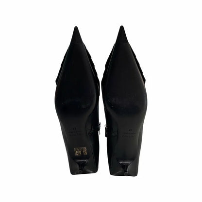 Calf Skin Fringe Knife Booties Footwear [100140]