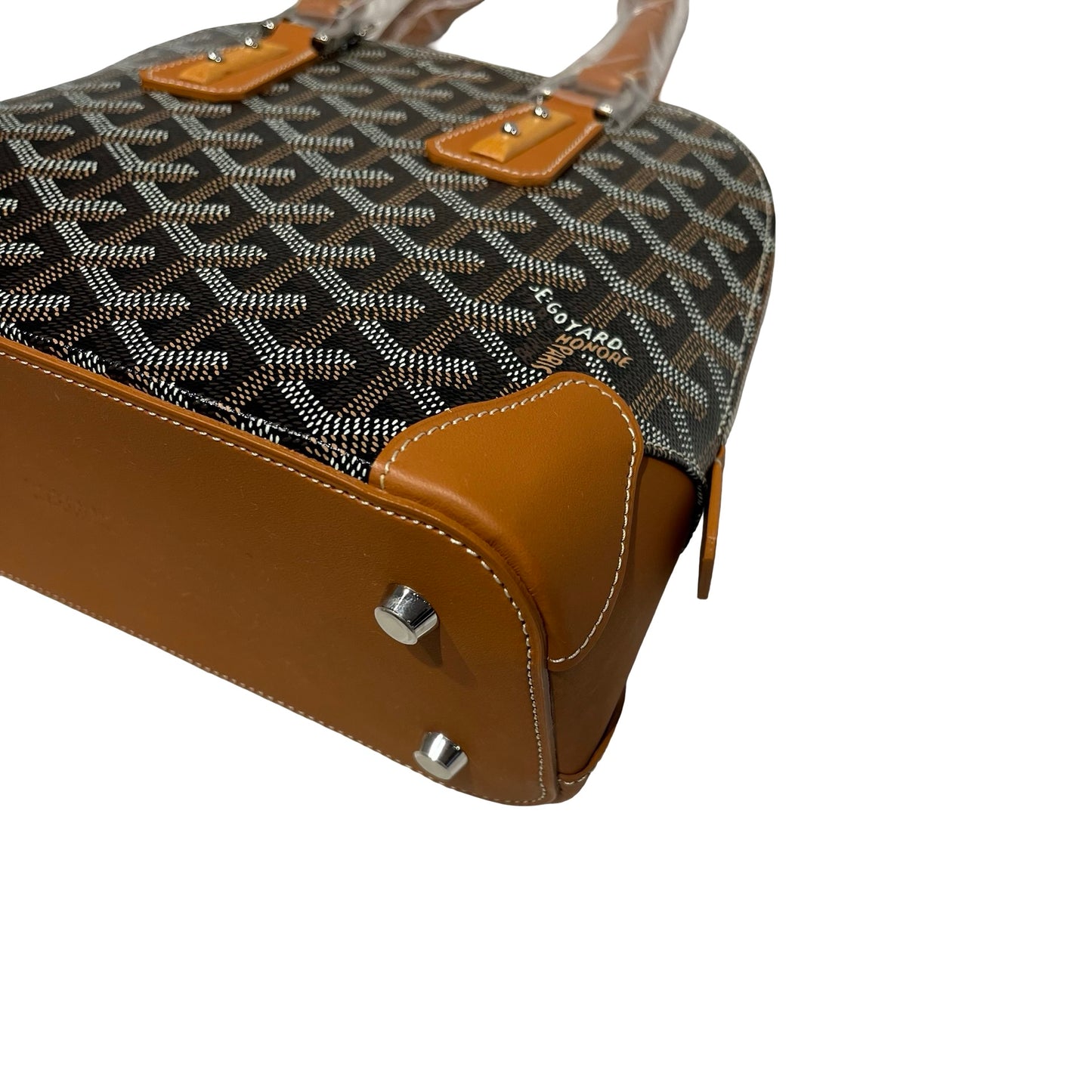 Unused GOYARD VENDOME Two Way Shoulder Bag Brown