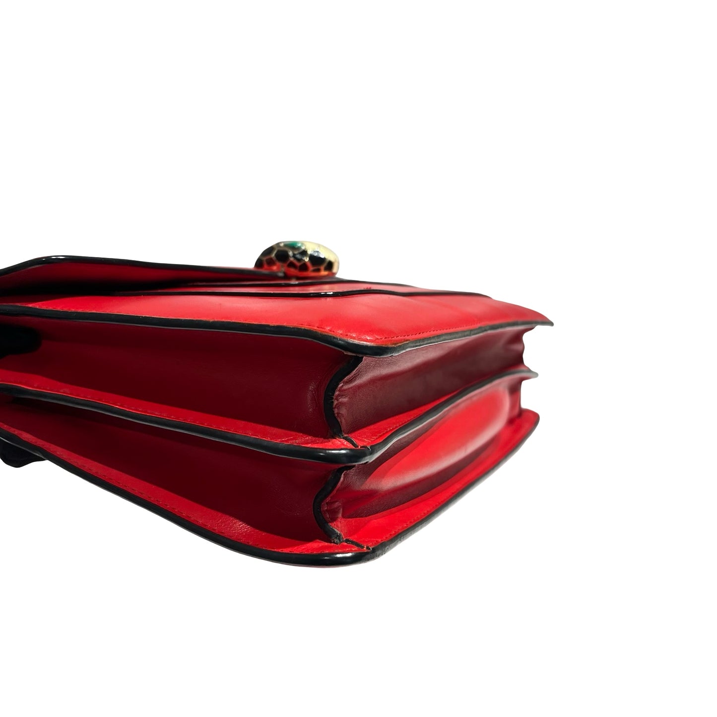 BVLGARI SERPENTI FOREVER RED CALFSKIN GHW [3000696]