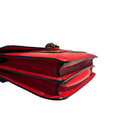 BVLGARI SERPENTI FOREVER RED CALFSKIN GHW [3000696]