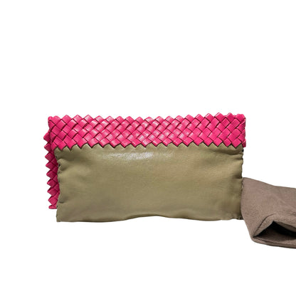 Calf Skin Clutch bag Hand bag [101651]