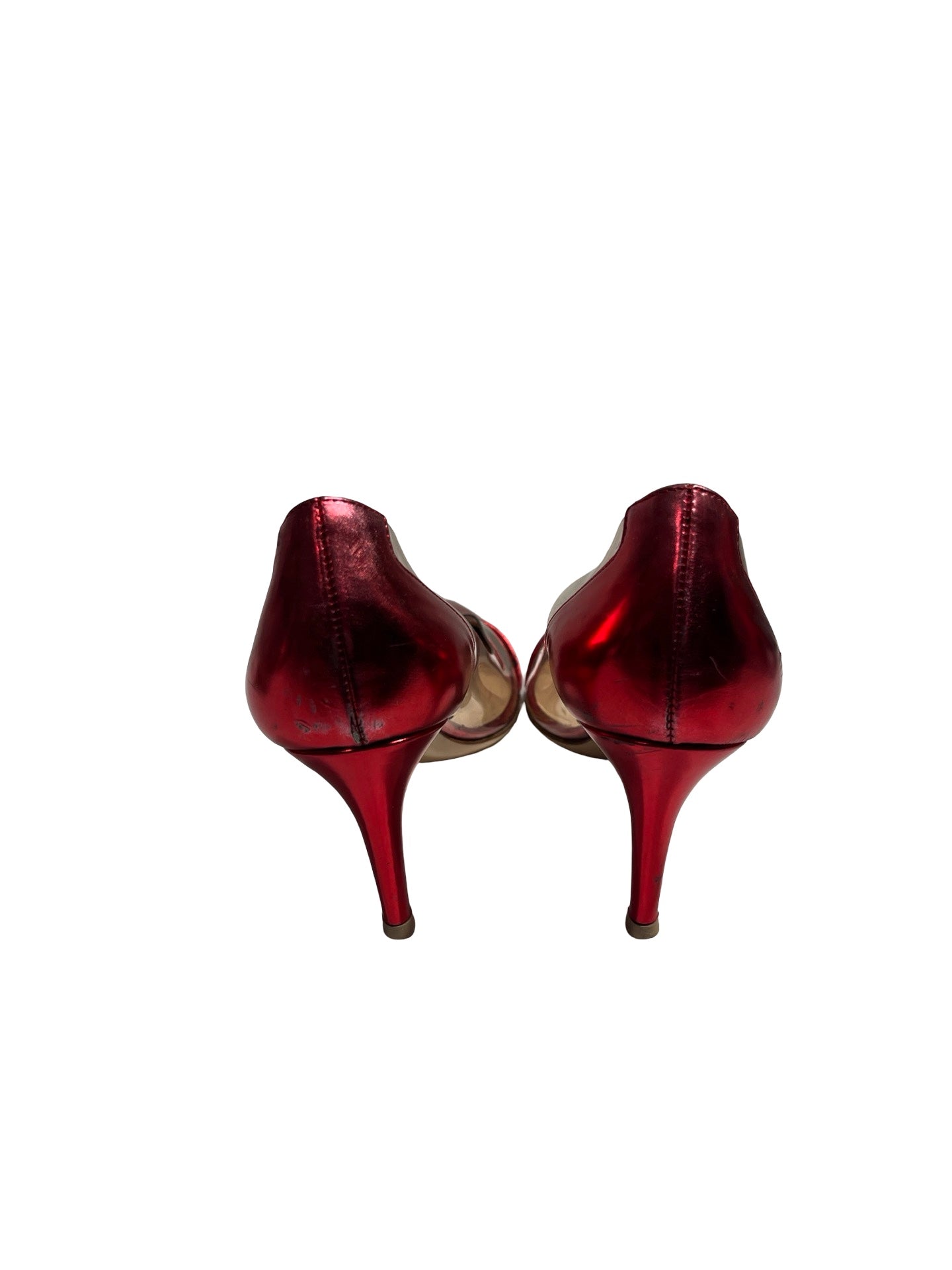 Used GIANVITO ROSSI High Heels Shoes Red