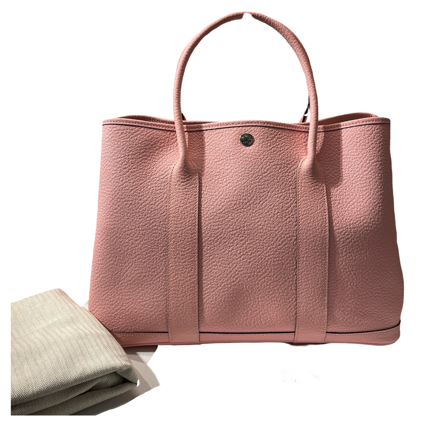 Used HERMÈS TC GP36 Handbag Pink PHW