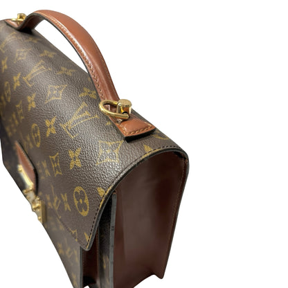 Used Louis Vuitton Monogram Cross Body Bag Brown GHW