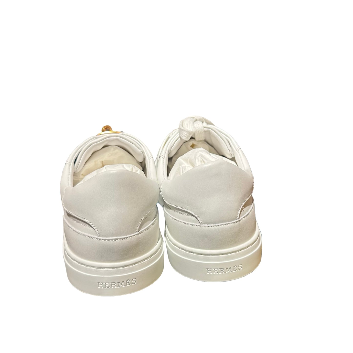 New Hermès KELLY SNEAKER Sneakers White GHW