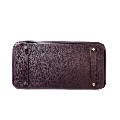 Used Hermès Birkin Handbag Purple PHW
