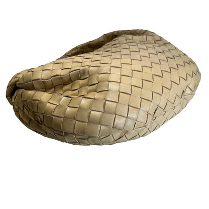 Used BOTTEGA VENETA Handbag Beige ghw