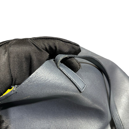 Used SAINT LAURENT East/West Supple Leather Shopping Bag Black GHW