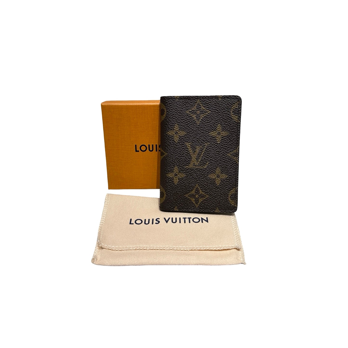New LOUIS VUITTON Monogram Wallet Wallet Brown GHW