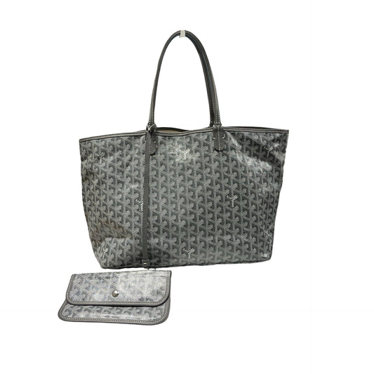 Used Goyard Canvas Tote PM Tote Bag Gray