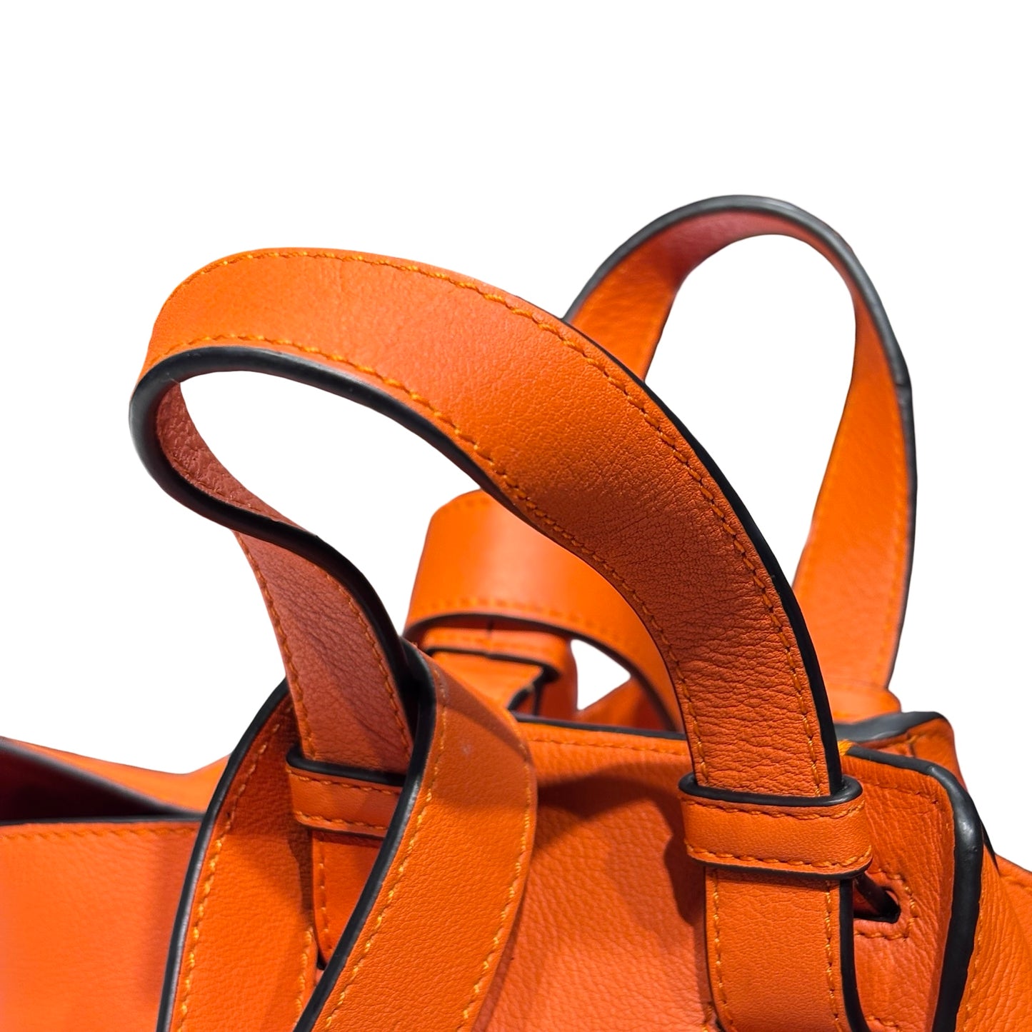 Used LOEWE Hammock small Crossbody Bag Orange