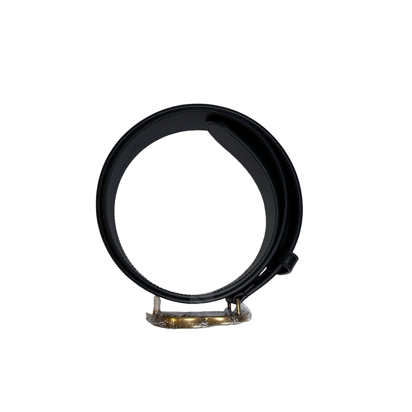 Brand New GUCCI Leather GG Marmont Belt Black GHW