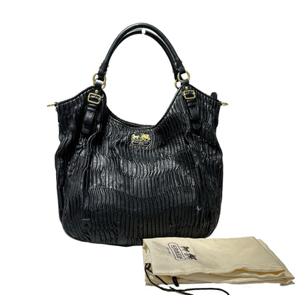 Stripe Lambskin Pleated tote bag Chain Shoulder Bag [101509]