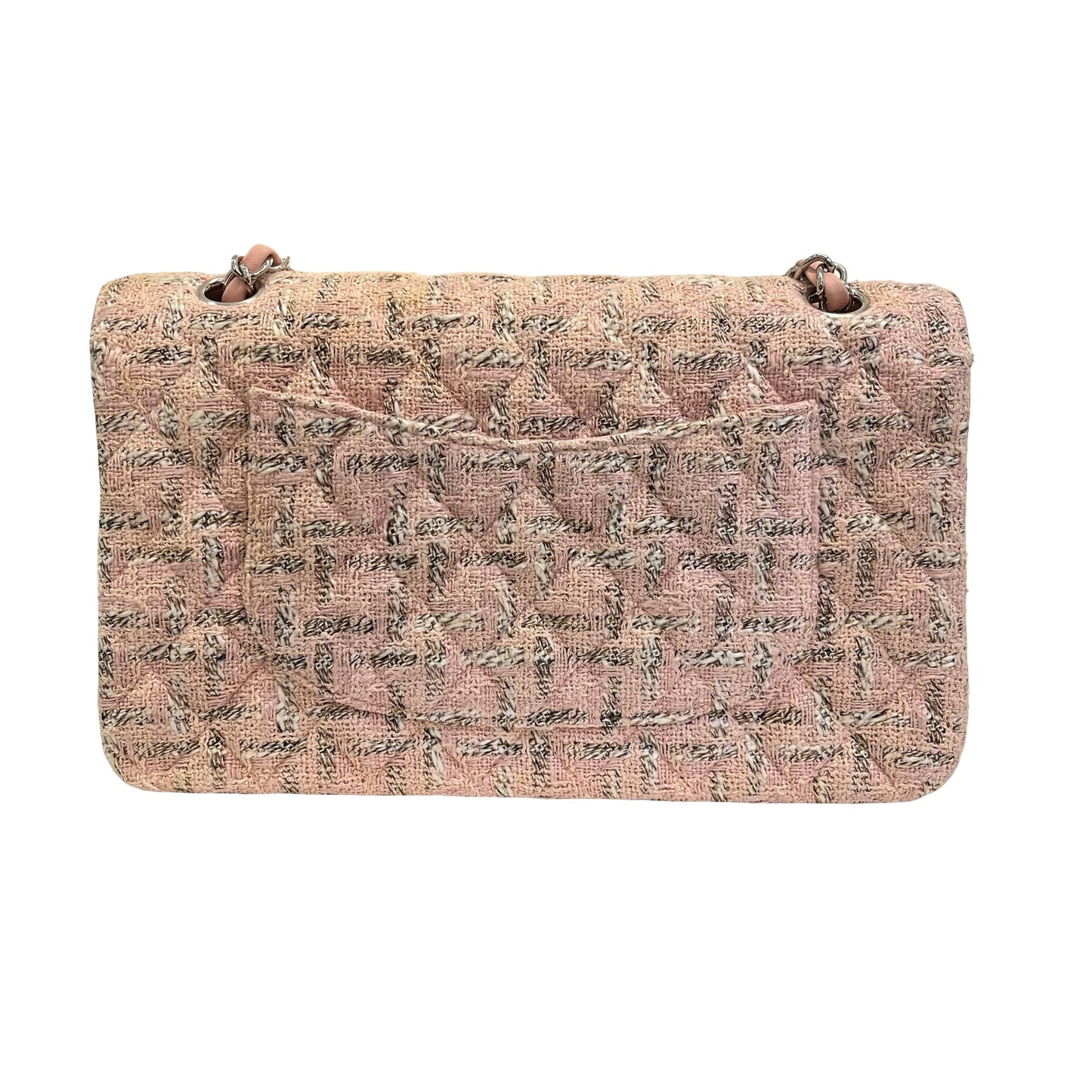 Used Chanel CF 25 Tweed Pink PHW