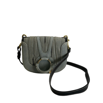Used SEE BY CHLOE Denim Hana Shoulder Bag Blue