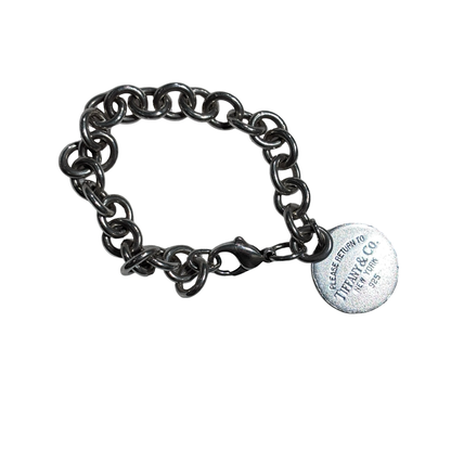 TIFFANY & CO. RETURN TO TIFFANY 925 SILVER BRACELET [3000201]