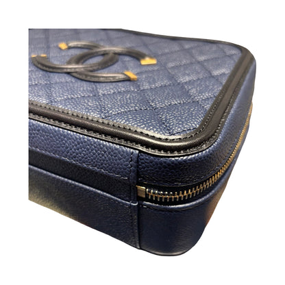 CHANEL VANITY CASE TWO WAY SHOULDER BAG ［20000229］