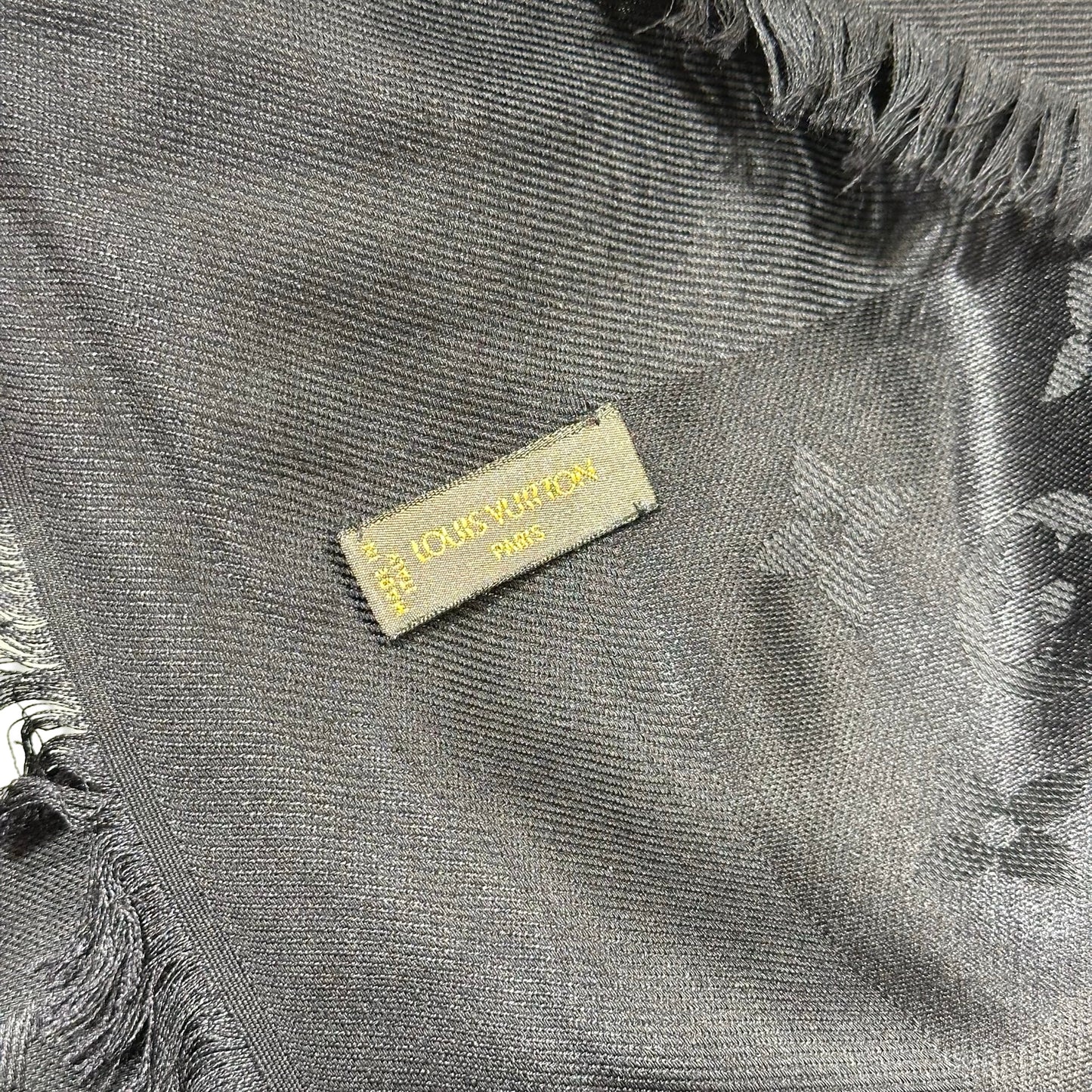 LV SCARF BLACK[3001209]