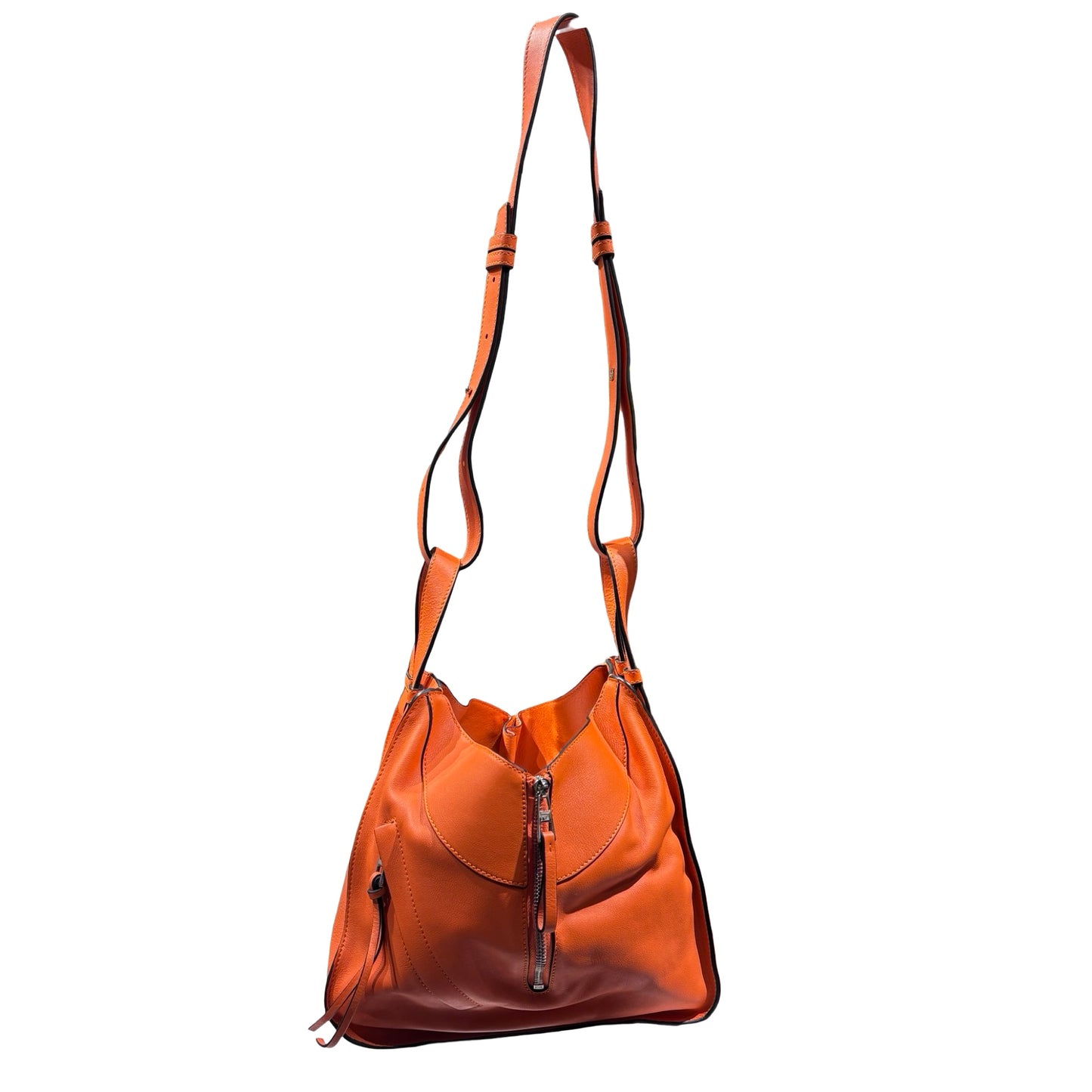Used LOEWE Hammock small Crossbody Bag Orange